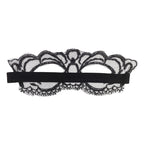 Masque fine dentelle noire