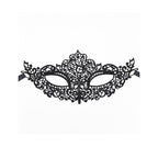 Masque en dentelle noire modèle 1