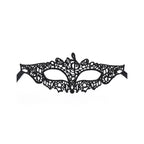 Masque en dentelle noire modèle 2