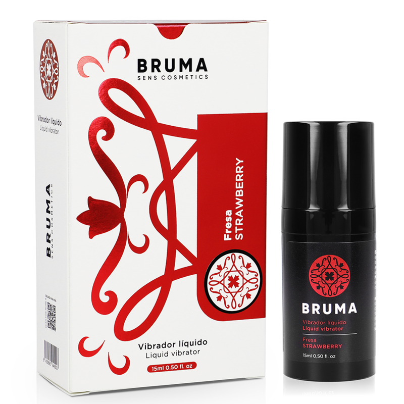 Lubrifiant Bruma effet vibrant saveur fraise 15 ml