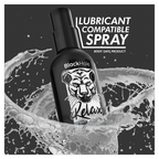 Spray relaxant anal Black Hole 30 ml — détail texture surface