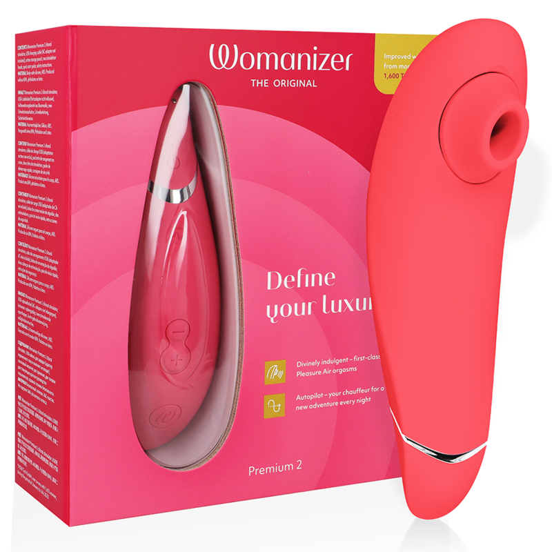 Stimulateur clitoridien Womanizer Premium 2 — emballage produit 2