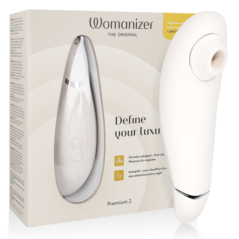 Stimulateur clitoridien Womanizer Premium 2 — packaging fournisseur 2