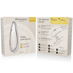 Stimulateur clitoridien Womanizer Premium 2 — détail texture surface 3
