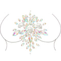 Bijou de corps adhésif strass irisés Céleste — vue principale
