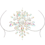 Bijou de corps adhésif strass irisés Céleste — vue principale