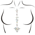 Bijou de corps adhésif strass irisés Jade — vue principale