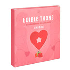 String comestible fraise en forme de cœur — vue principale