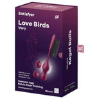 Boules d'amour vibrantes connectées Love Birds — détail texture surface