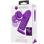 Gaine pénienne vibrante extensible en silicone à tête spiral — détail base