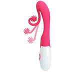 Vibromasseur stimulateur 30 modes rose — vue de dos