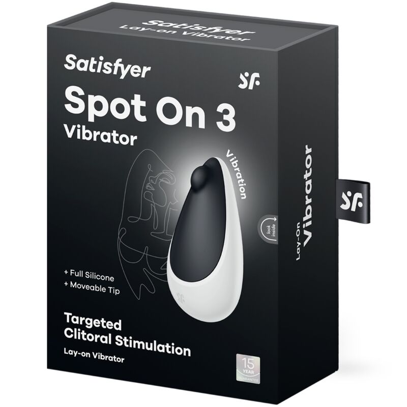 Vibromasseur clitoridien à embout ciblé Spot On 3 — détail texture surface