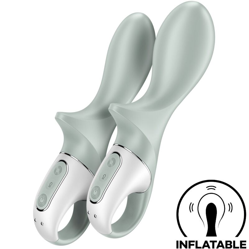 Vibromasseur anal gonflable rechargeable — détail produit