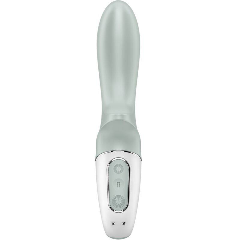 Vibromasseur anal gonflable rechargeable — détail texture surface
