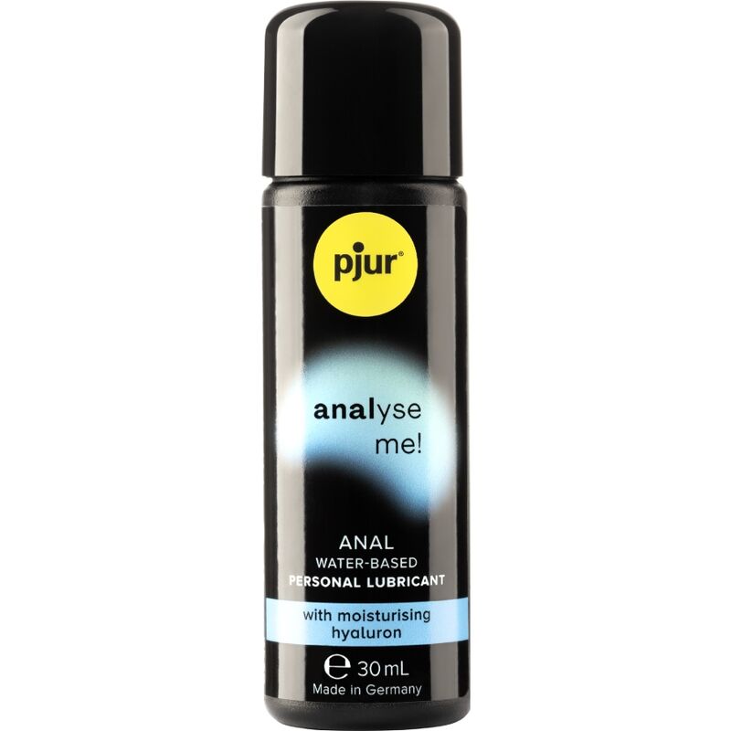 Lubrifiant anal base eau acide hyaluronique Analyze Me — vue principale
