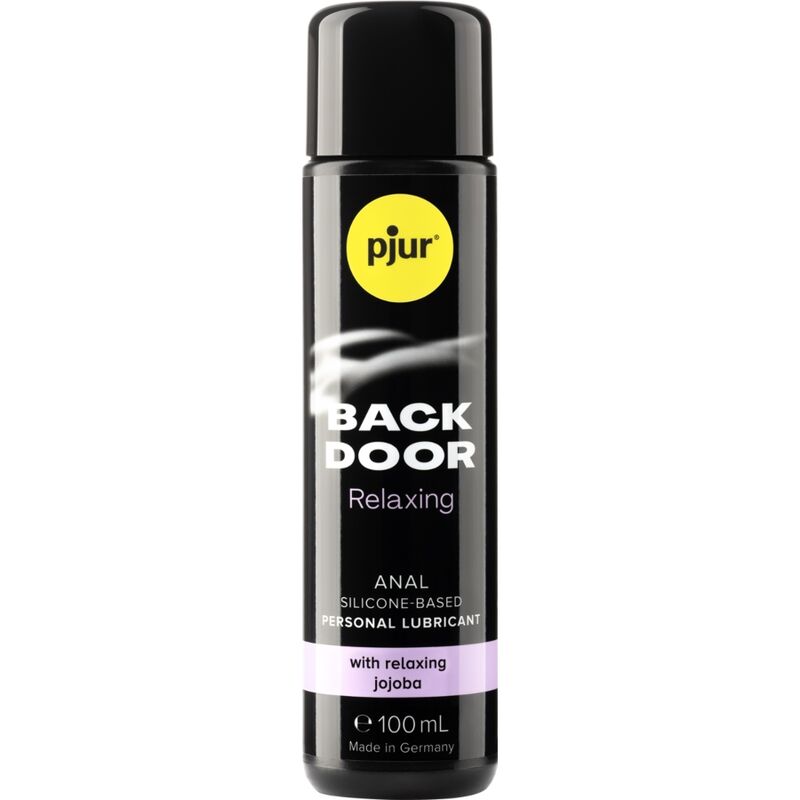 Gel anal confort silicone au jojoba Back Door — vue de profil