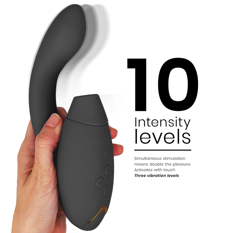 Stimulateur clitoridien et vaginal Womanizer Duo 2 — vue de dos