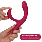 Vibromasseur rabbit connecté double stimulation Nova — vue de dos