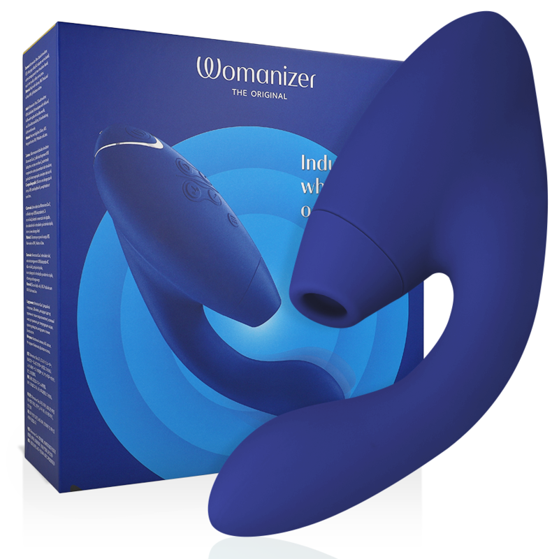 Stimulateur clitoridien et vaginal Womanizer Duo 2 — vue trois quarts