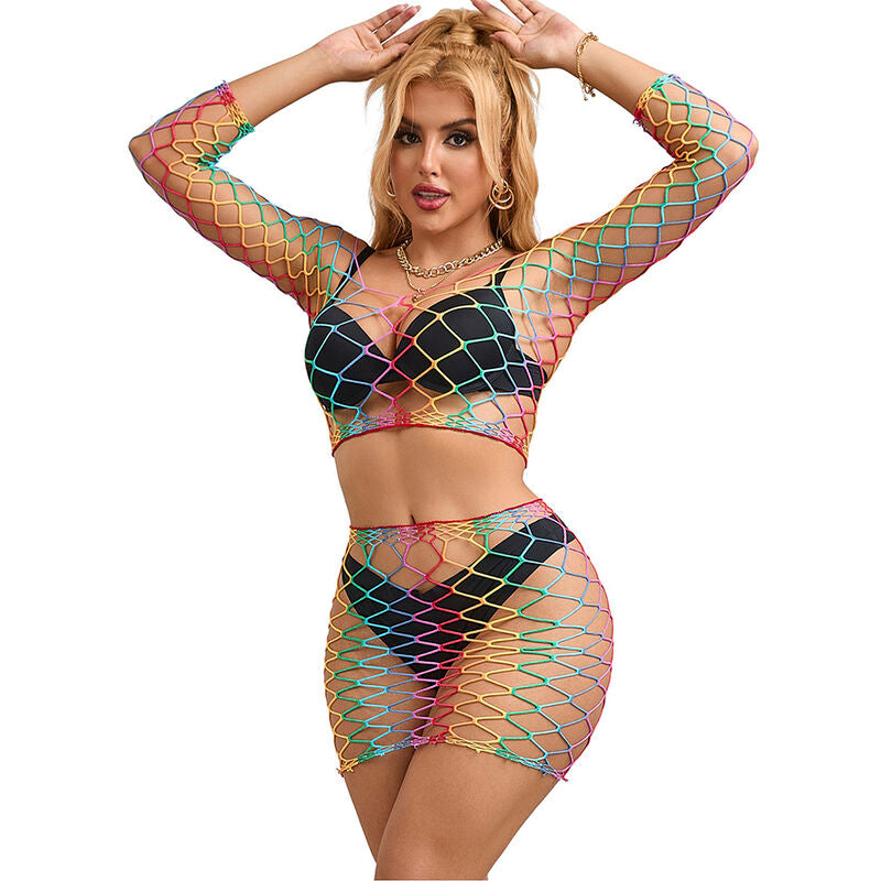 Ensemble 2 pièces mesh manches longues — vue principale
