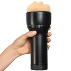 Masturbateur bouche compatible appareils interactifs — vue de dos