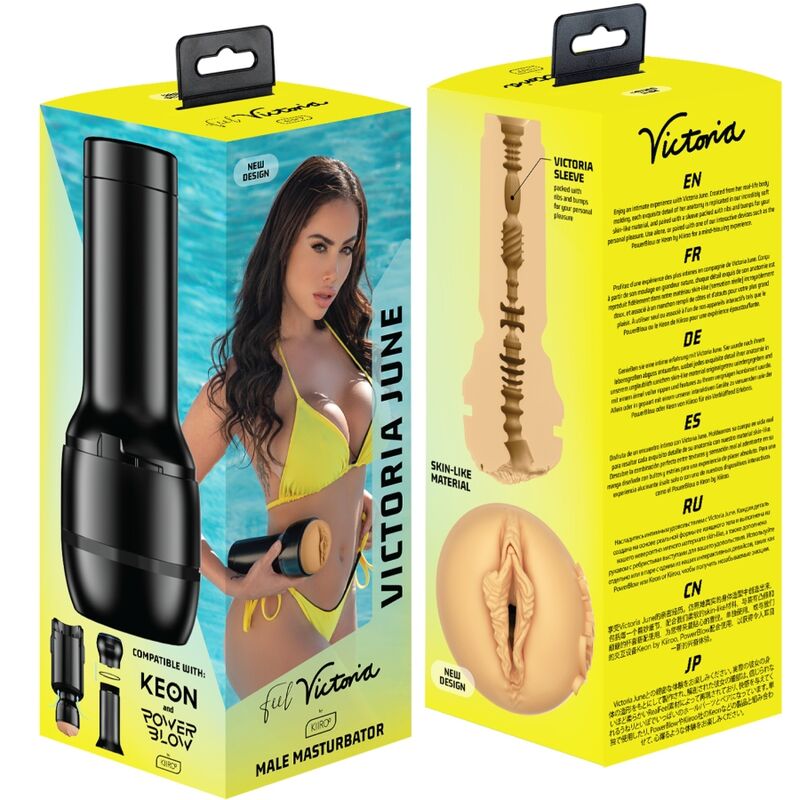 Masturbateur réaliste moulé Victoria June — vue principale