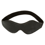 Masque occultant noir à double couture pour les yeux — vue principale