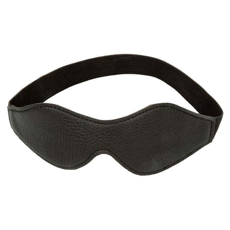 Masque occultant noir à double couture pour les yeux — vue principale