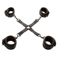 Kit hog tie 4 manchettes cuir Nocturnal — vue principale
