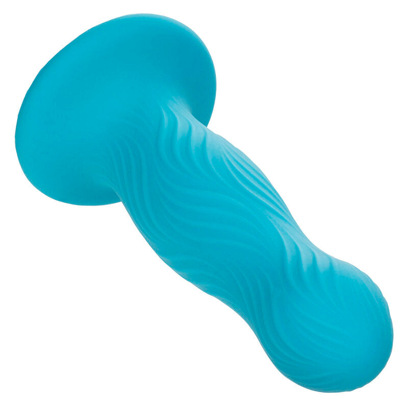 Gode texturé ondulé en silicone avec ventouse — vue galerie 11