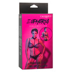 Collier licol et laisse à chaîne Euphoria — vue rapprochée