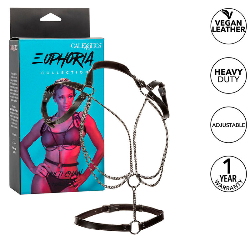Harnais licol multichaîne Euphoria — détail produit