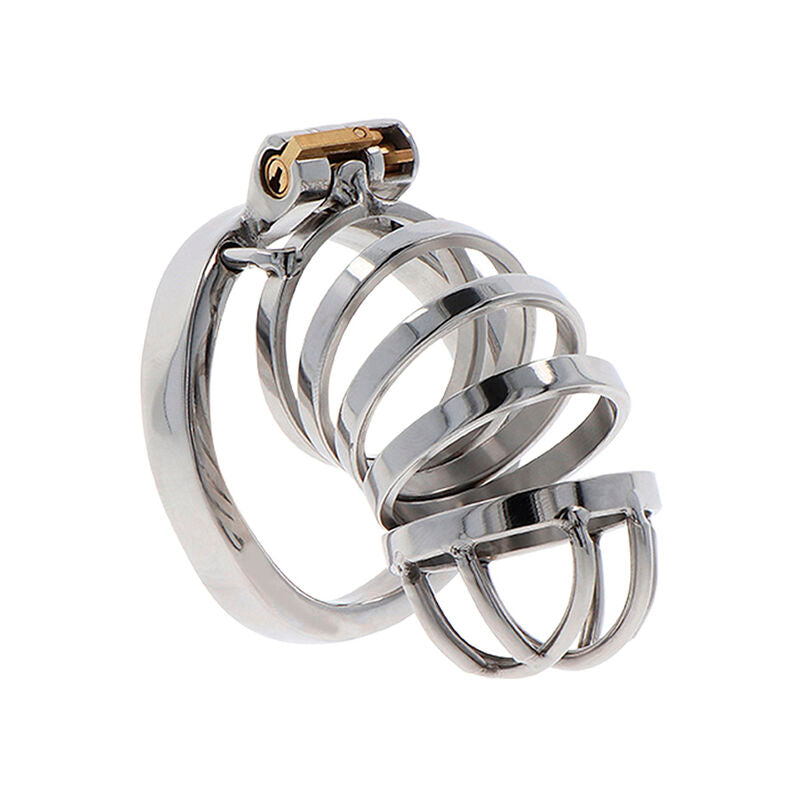Cage de chasteté en métal verrouillable ajustable — vue principale