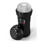 Masturbateur autolubrifiant transparent avec boîtier — vue principale