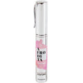 Spray parfum aux pheromones Afrodita For Women, flacon stylo 9,5 ml a habillage rose floral, fragrance feminine nomade Secret Play a vaporiser sur les points de pulsation.