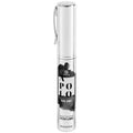 Spray parfum aux pheromones Apolo For Men, flacon stylo argente a etiquette noire, fragrance masculine boisee Secret Play a vaporiser sur les points de pulsation.