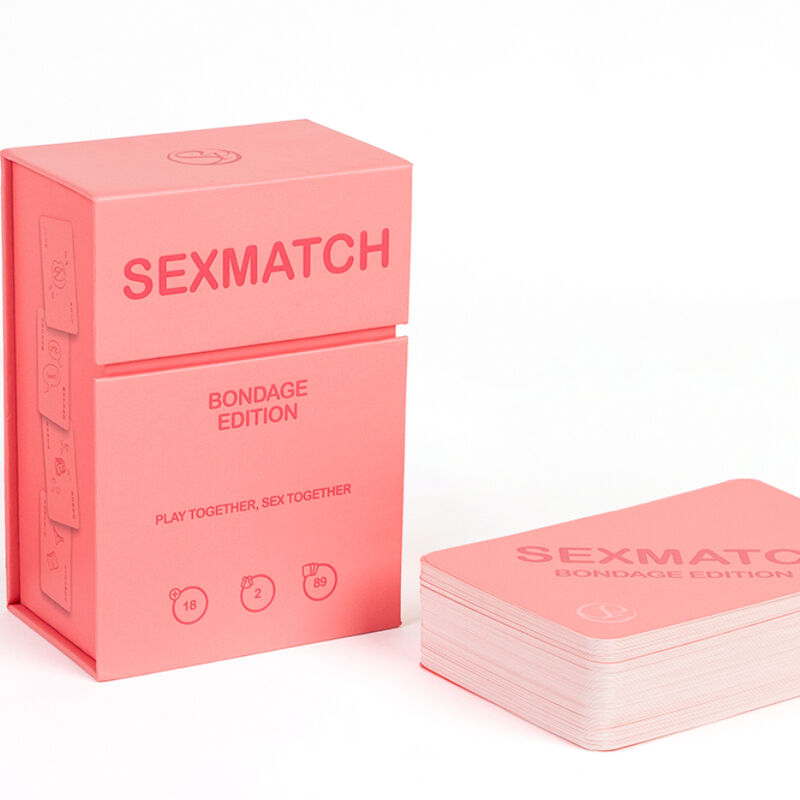 Jeu de cartes Sexmatch édition bondage pour couple — vue principale