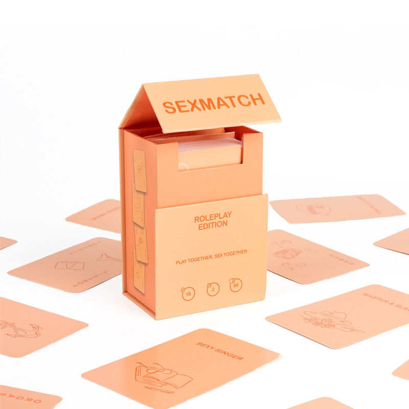 Jeu de cartes Sexmatch édition jeu de rôle pour couple — détail produit