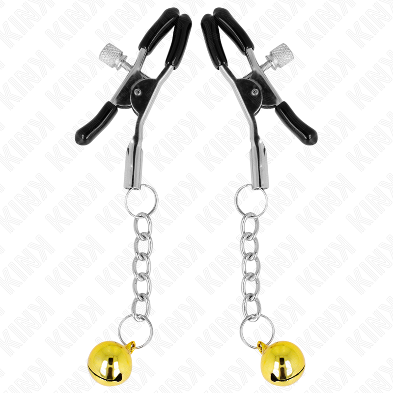 kink pinces a meton pendentif jingle bell or 6 cm