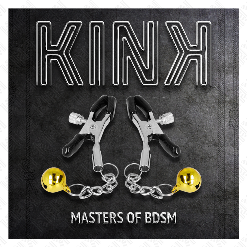 kink pinces a meton pendentif jingle bell or 6 cm