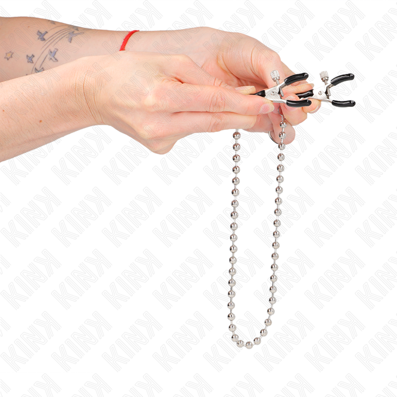 kink pinces a teleton chaine de billes 30 cm