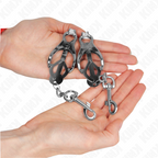 kink pinces a metelles trefle japonais avec crochets argent