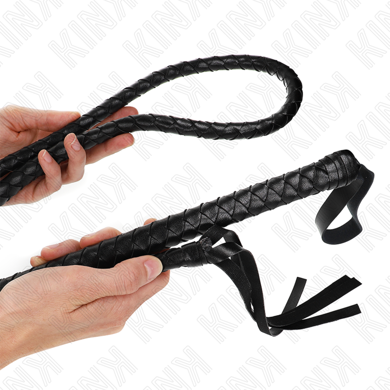 Fouet long type serpent pour jeux de discipline — comparatif dimensionnel