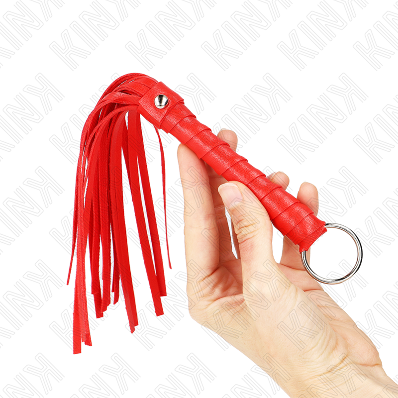 kink mini fouet simple rouge 28 cm