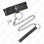 Collier à bracelet avec strass bleus — détail produit