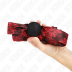 Bâillon boule en silicone à sangles — détail produit