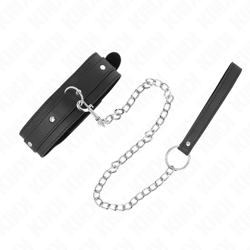 Collier à laisse avec anneau — détail produit