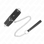 Collier à laisse avec trois anneaux — vue de dos