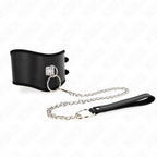 Collier large avec laisse réglable — détail produit