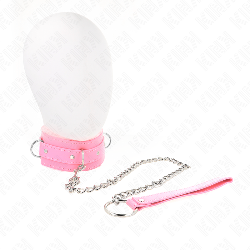 Collier et laisse en silicone tons chauds — vue principale